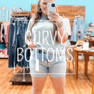 Curvy Girl Bottoms | Plus Size Denim, Pants & Shorts (S–3X) - The Southern Loft