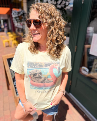 A Feral Vacation - Raccoon Graphic Tee - The Southern Loft