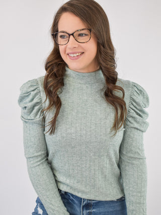 All For You Puff Sleeve Top - The Southern Loft