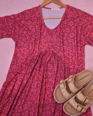 Always Time For You Animal Print Dress - The Southern Loft