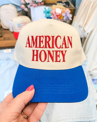American Honey Embroidered Baseball Hat - The Southern Loft