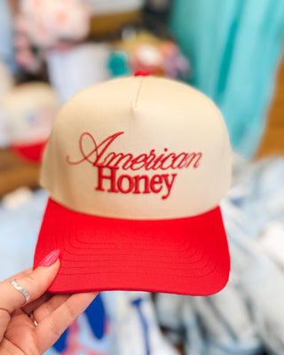 American Honey Embroidered Baseball Hat - The Southern Loft