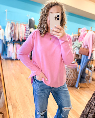 Authentic Affection Ribbed Top - The Southern Loft