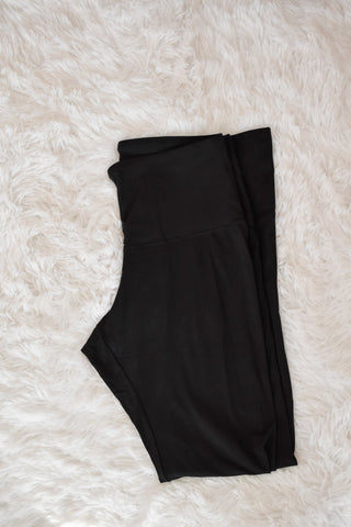 Basic full length high waist leggings