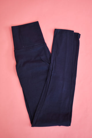 Basic full length high waist leggings