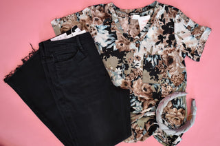 Be Here Forever Floral Top - The Southern Loft