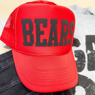 Bears Trucker Puff Ink Hat - The Southern Loft