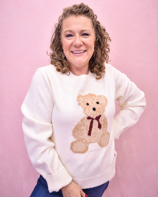 Beary Sweet Soft Sweater - The Southern Loft