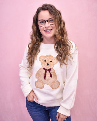 Beary Sweet Soft Sweater - The Southern Loft