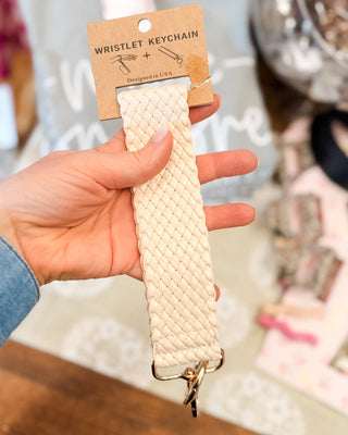 Bella Woven Wrist Band Keychain - The Southern Loft