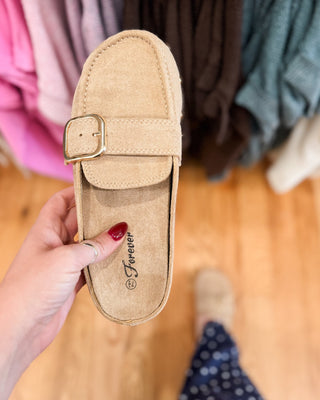 Boho Studded Buckle Clog - The Southern Loft