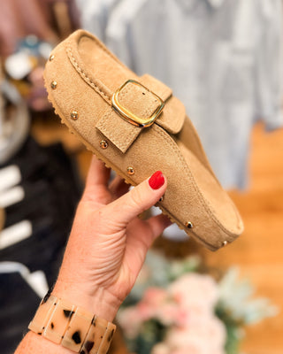 Boho Studded Buckle Clog - The Southern Loft