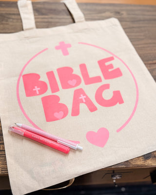 Carry Me With You - Canvas Bible Bag - The Southern Loft