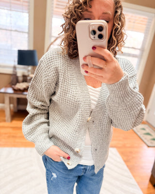 Casual Stroll Button Front Cardigan - The Southern Loft