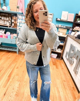 Casual Stroll Button Front Cardigan - The Southern Loft