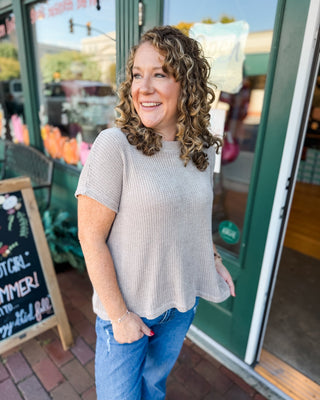 Chic & Chenille Cap Sleeve Sweater Top - The Southern Loft