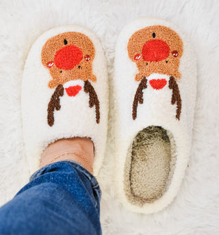 Christmas Slide On Slippers - The Southern Loft