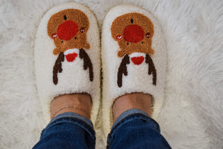 Christmas Slide On Slippers - The Southern Loft