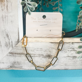Chunky Chain Link Bracelet - The Southern Loft