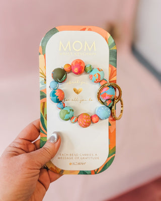Clay Beaded Wrist Keychain - The Southern Loft