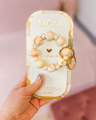 Clay Beaded Wrist Keychain - The Southern Loft