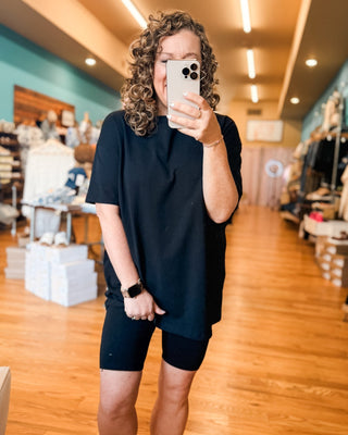 Cozy Cues Top & Biker Shorts Set - The Southern Loft