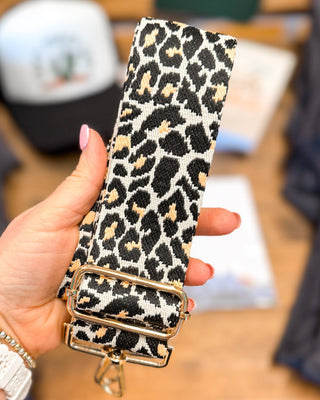 Crossbody Guitar Strap - Leopard - The Southern Loft