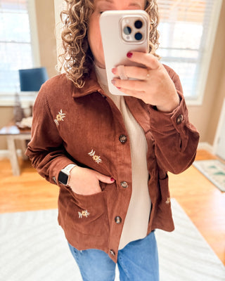 Cutest In The Room Corduroy Jacket - The Southern Loft