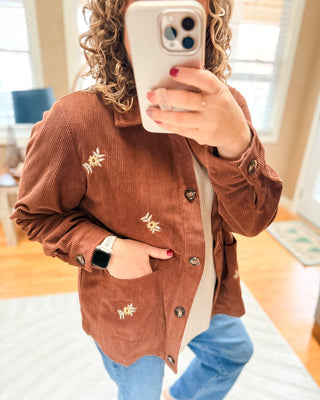 Cutest In The Room Corduroy Jacket - The Southern Loft
