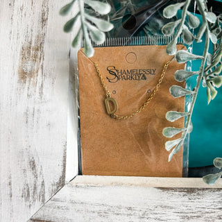 Dainty Initial Necklace - The Southern Loft