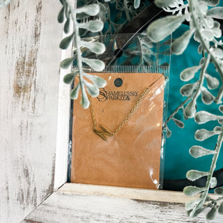 Dainty Initial Necklace - The Southern Loft