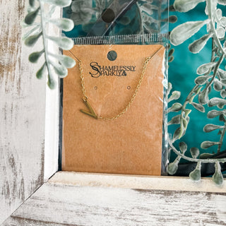 Dainty Initial Necklace - The Southern Loft