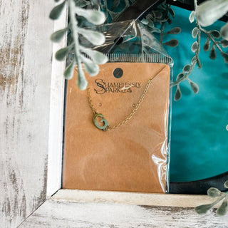 Dainty Initial Necklace - The Southern Loft
