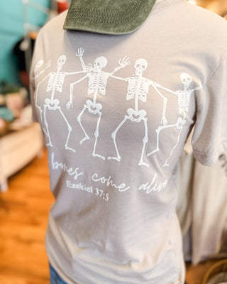 Dry Bones Come Alive Puff Ink Graphic Tee - The Southern Loft