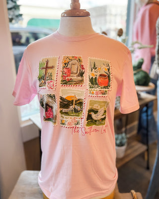 Easter Stamp Collection Graphic Tee - The Southern Loft