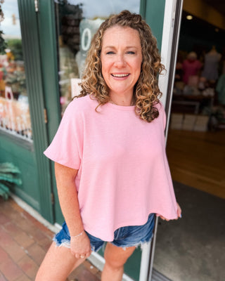Easy Days Cotton Slub Boxy Tee - The Southern Loft