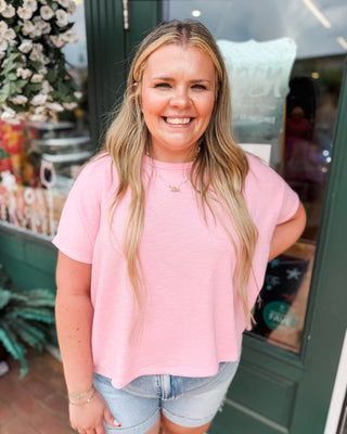 Easy Days Cotton Slub Boxy Tee - The Southern Loft