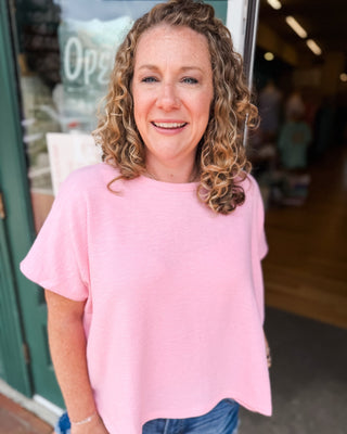 Easy Days Cotton Slub Boxy Tee - The Southern Loft