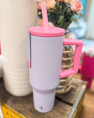 Elemental Commuter 40oz Tumbler - Lilac Tie Dye - The Southern Loft