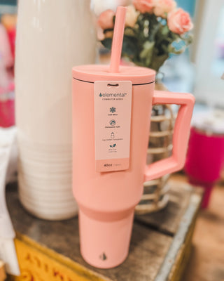 Elemental Commuter 40oz Tumbler - Rose - The Southern Loft