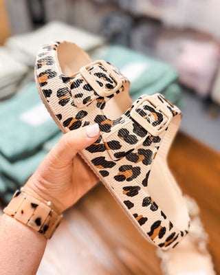 Eva Double Buckle Comfy Sandals - The Southern Loft