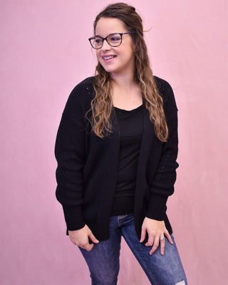 EverSoft Eyelet Cardigan - The Southern Loft