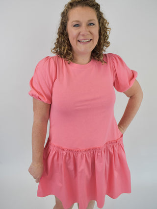 Everyday Love Ruffle Skirt Dress - The Southern Loft