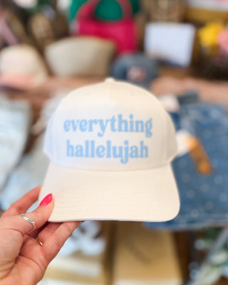 Everything Hallelujah Mesh Snapback Trucker Hat - The Southern Loft