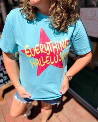 Everything Hallelujah Star Graphic Tee - The Southern Loft