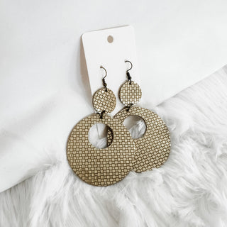 Feel That Way Double Drop Earrings - The Southern Loft