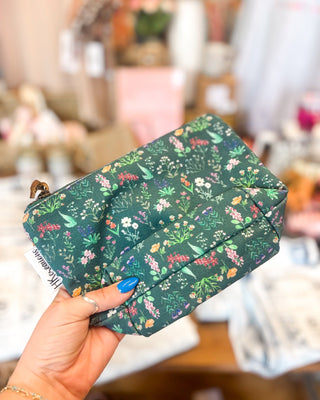 Floral Zipper Pouch - The Southern Loft