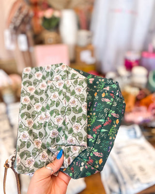 Floral Zipper Pouch - The Southern Loft