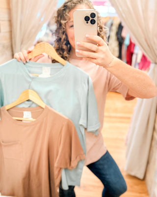 Forgotten Promises Boyfriend Fit Top - The Southern Loft