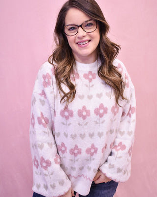 Full Of Love Cozy Sweater - The Southern Loft